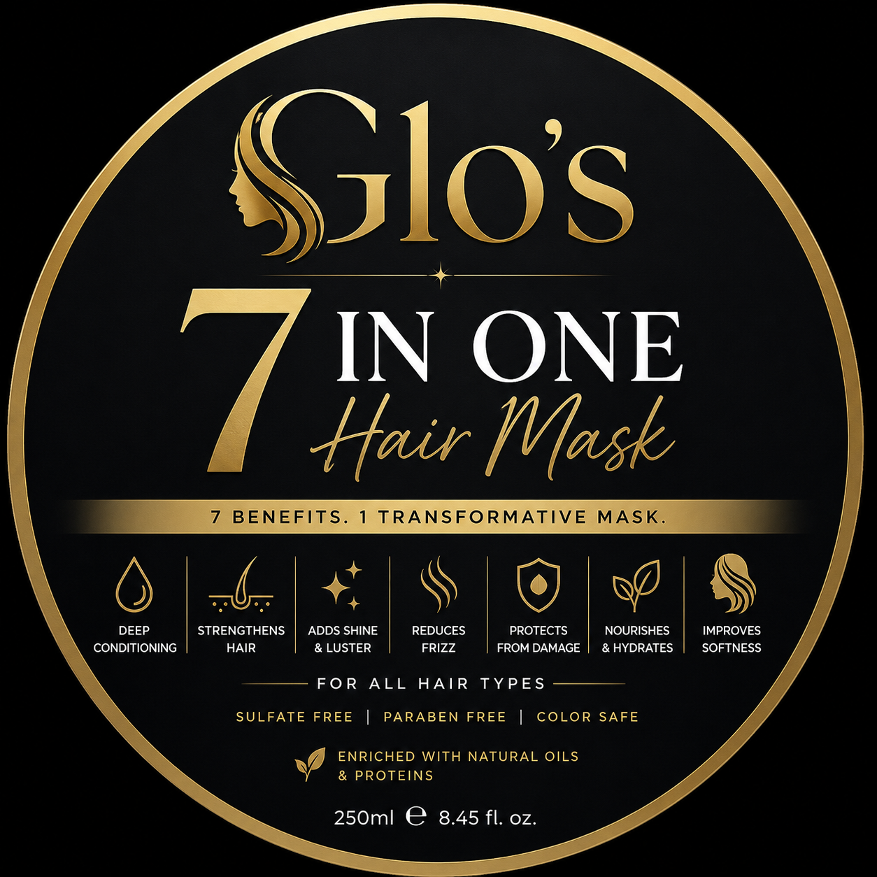 Glo’s 7 in 1 Hair Mask